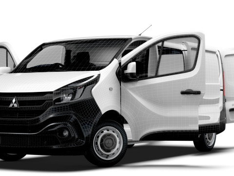 Mitsubishi Express L2H1 HQInterior 2022 Modèle 3D