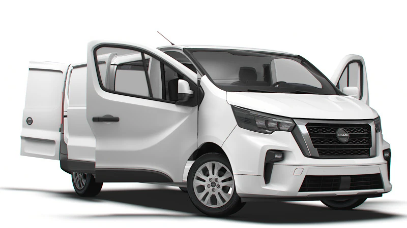 Nissan Primastar Van L2H1 HQİ&ccedil; 2026 3D Model .c4d .max .obj .3ds .fbx .stl .blend 