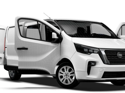 Nissan Primastar Van L2H1 HQİ&ccedil; 2026 3D Model