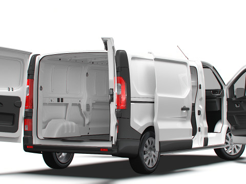 Opel Vivaro Van L2H1 HQInterior 2019 Modèle 3D