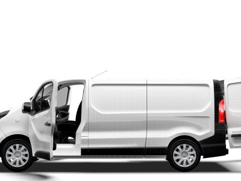 Opel Vivaro Van L2H1 HQInterior 2019 Modèle 3D