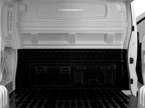 Opel Vivaro Van L2H1 HQInterior 2019 Modèle 3D