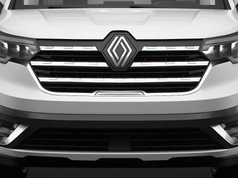 Renault Trafic Van L2H1 HQInterior 2024 Modelo 3D