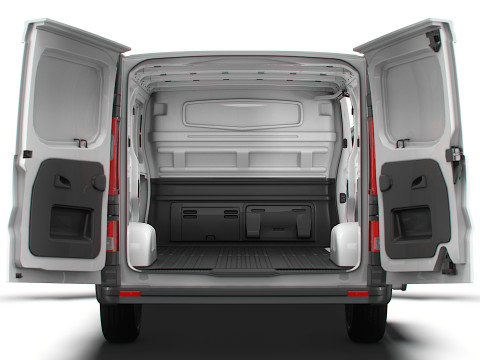 Renault Trafic Van L2H1 HQInterior 2024 3D Model