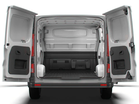 Renault Trafic Van L2H1 HQInterior 2024 Modelo 3D