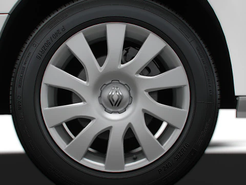 Renault Trafic Van L2H1 HQInterior 2024 Modelo 3D