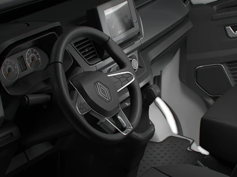 Renault Trafic Van L2H1 HQInterior 2024 Modelo 3D