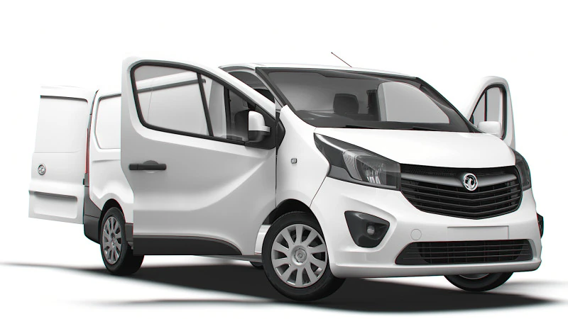 Vauxhall Vivaro Van L2H1 HQInt&eacute;rieur 2019 Modèle 3D .c4d .max .obj .3ds .fbx .stl .blend 