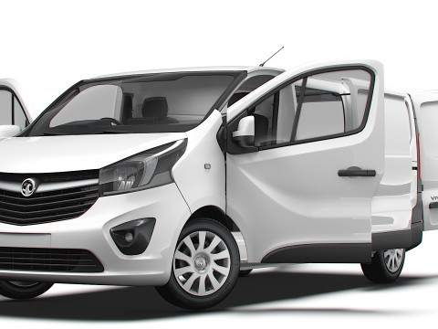 Vauxhall Vivaro Van L2H1 HQInterior 2019 Modèle 3D