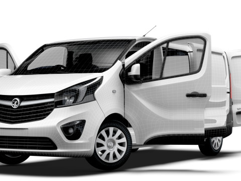 Vauxhall Vivaro Van L2H1 HQInterior 2019 Modèle 3D
