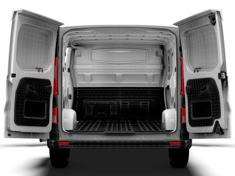 Vauxhall Vivaro Van L2H1 HQInterior 2019 Modèle 3D