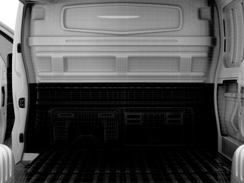 Vauxhall Vivaro Van L2H1 HQInterior 2019 Modèle 3D
