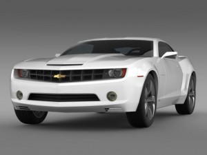 chevrolet camaro concept 3D Model