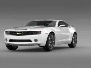 chevrolet camaro concept Modelo 3D