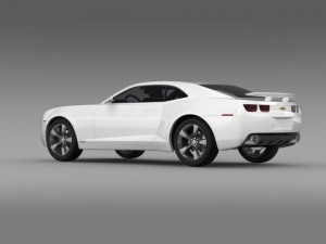 chevrolet camaro concept Modelo 3D