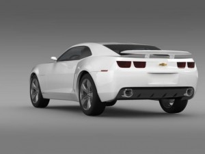 chevrolet camaro concept Modelo 3D