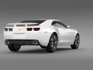 chevrolet camaro concept 3D Model
