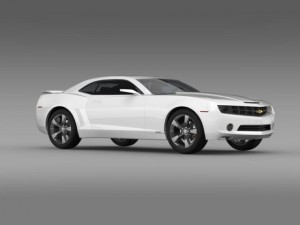 chevrolet camaro concept Modelo 3D