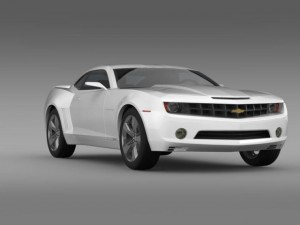 chevrolet camaro concept Modelo 3D