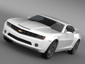 chevrolet camaro concept Modelo 3D