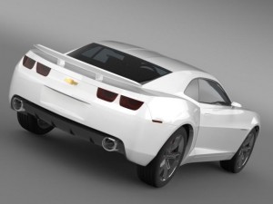 chevrolet camaro concept Modelo 3D