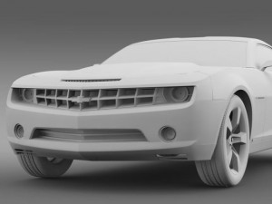 chevrolet camaro concept Modelo 3D