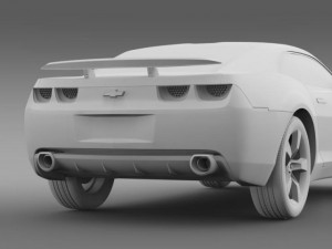 chevrolet camaro concept Modelo 3D