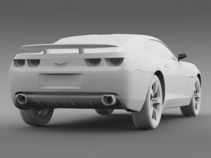 chevrolet camaro concept Modelo 3D