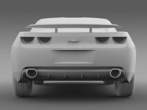 chevrolet camaro concept Modelo 3D
