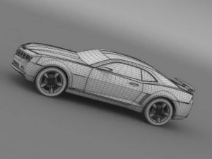 chevrolet camaro concept 3D Model