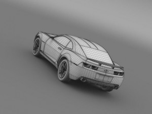 chevrolet camaro concept Modelo 3D