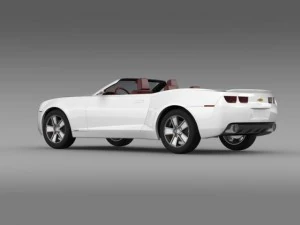 conceito convers&iacute;vel chevrolet camaro Modelo 3D