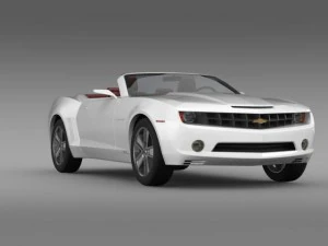 conceito convers&iacute;vel chevrolet camaro Modelo 3D