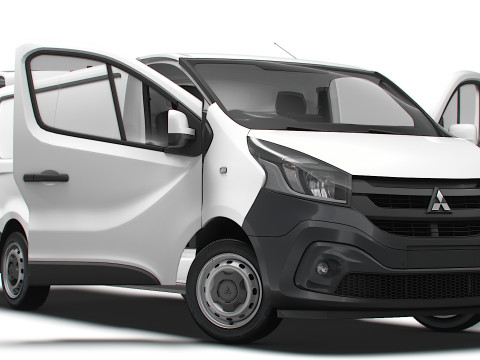 Mitsubishi Express L2H1 Tailgate HQInterior 2022 Modèle 3D