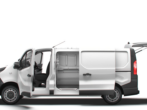 Mitsubishi Express L2H1 Tailgate HQInterior 2022 3D Модель