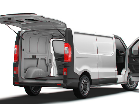 Mitsubishi Express L2H1 Tailgate HQInterior 2022 3D Модель