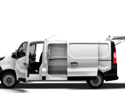 Mitsubishi Express L2H1 Tailgate HQInterior 2022 3D Модель