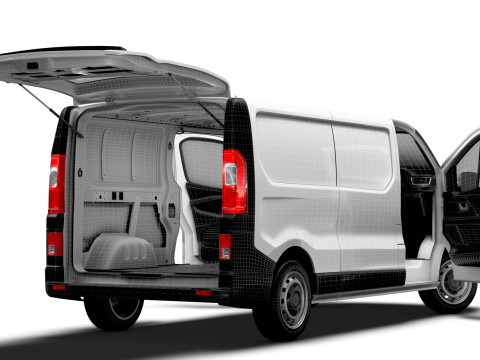 Mitsubishi Express L2H1 Tailgate HQInterior 2022 3D Модель