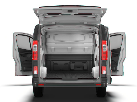 Nissan Primastar Van L2H1 Tailgate HQInterior 2026 3D 모델
