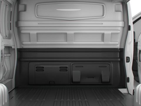 Nissan Primastar Van L2H1 Tailgate HQInterior 2026 3D 모델