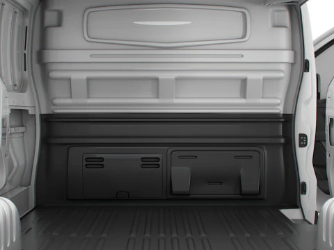 Nissan Primastar Van L2H1 Portellone posteriore HQInterni 2026 Modello 3D