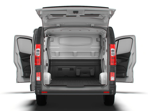 Fiat Talento Van L2H1 Tailgate HQInterior 2021 Modelo 3D