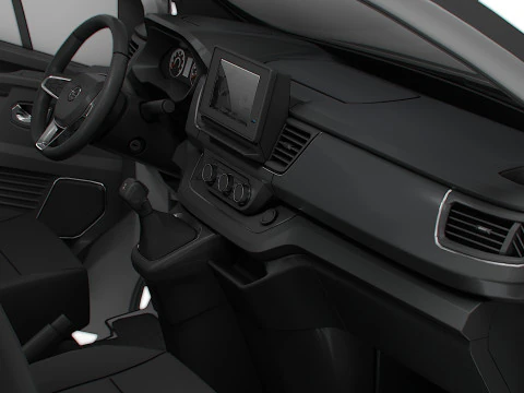 Opel Vivaro Van L2H1 Portellone HQInterni 2019 Modello 3D