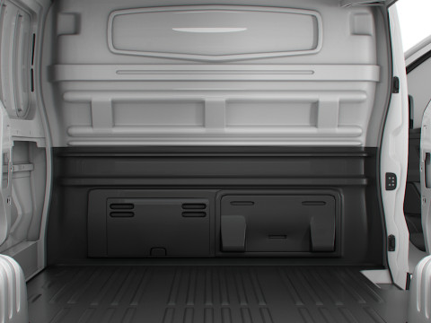 Opel Vivaro Van L2H1 Tailgate HQInterior 2019 3D Model