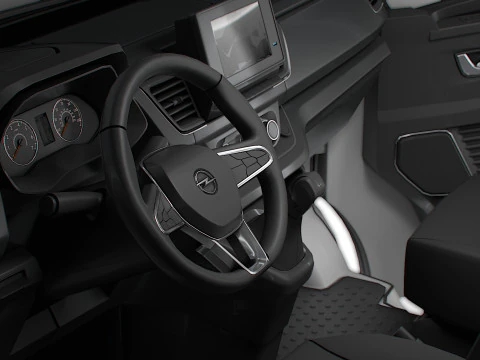 Opel Vivaro Van L2H1 Portellone HQInterni 2019 Modello 3D