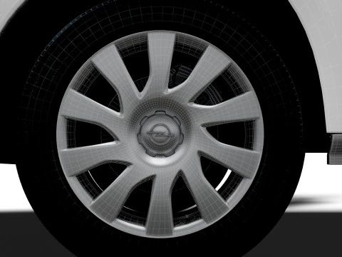 Opel Vivaro Van L2H1 Portellone HQInterni 2019 Modello 3D