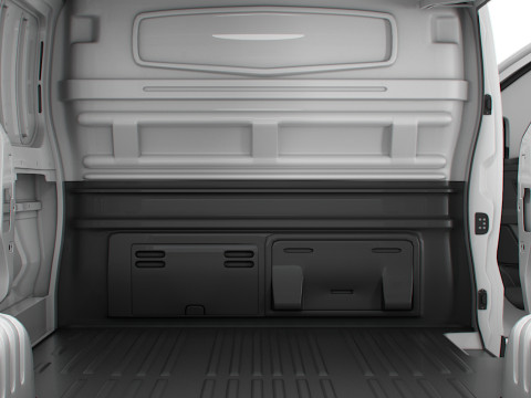 Renault Trafic Van L2H1 Tailgate HQInterior 2024 3D Modell