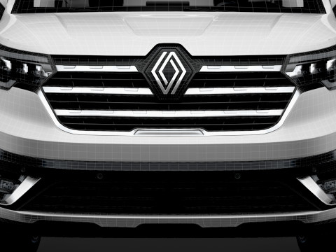 Renault Trafic Van L2H1 Tailgate HQInterior 2024 3D Modell