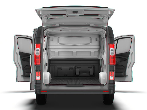 Vauxhall Vivaro Van L2H1 Tailgate HQInterior 2019 3Dモデル