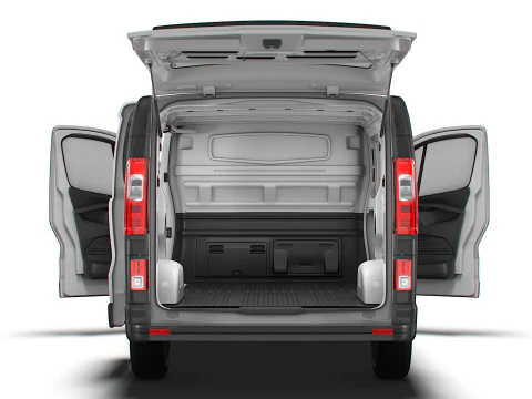 Vauxhall Vivaro Van L2H1 Tailgate HQInterior 2019 3D Model